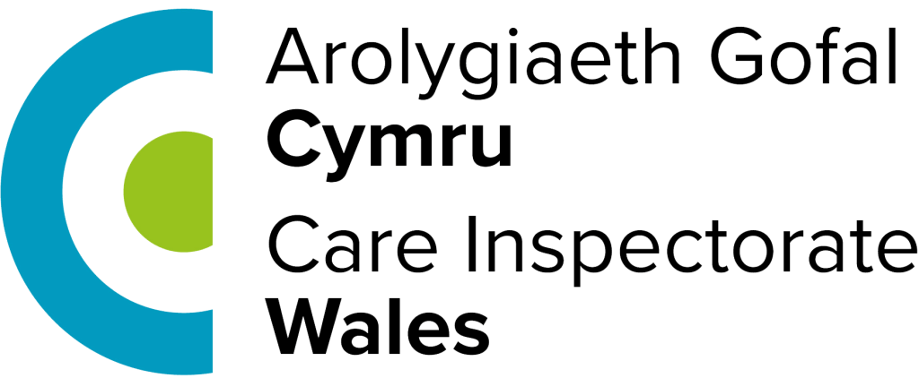 Care Inspectorate Wales / Arolygiaeth Gofal Cymru logo